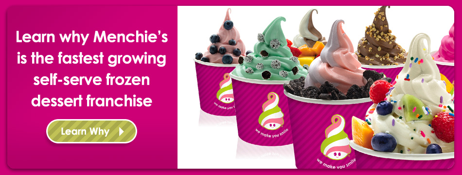 Menchie S Frozen Yogurt Franchise Menchie S Franchise